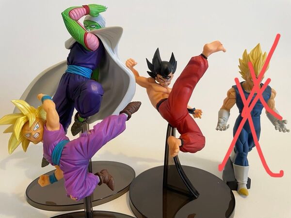 ドラゴンボール フィギュア 孫悟空ピッコロ孫悟飯matchmakers等3体