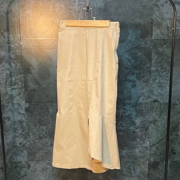 【古着】vis a vis アシンメトリーマーメイドスカート ロングスカート ビザビ レディース