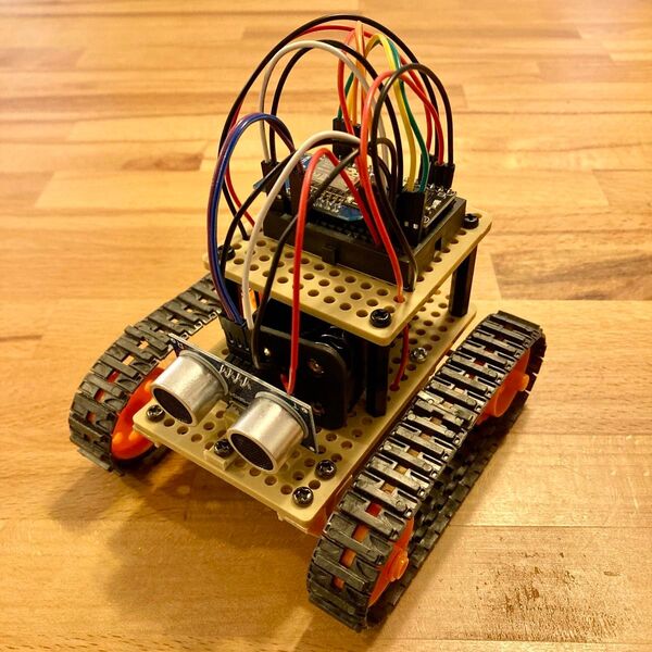 【新品】タンク ロボットカー 電子工作 Arduino プログラミング ② 1