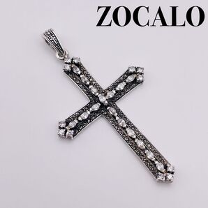 ZOCALO ソカロ MARCASITE CROSS PENDANT / S