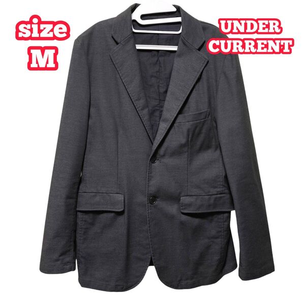 【美品】 UNDERCURRENT ジャケット M チャコールグレー