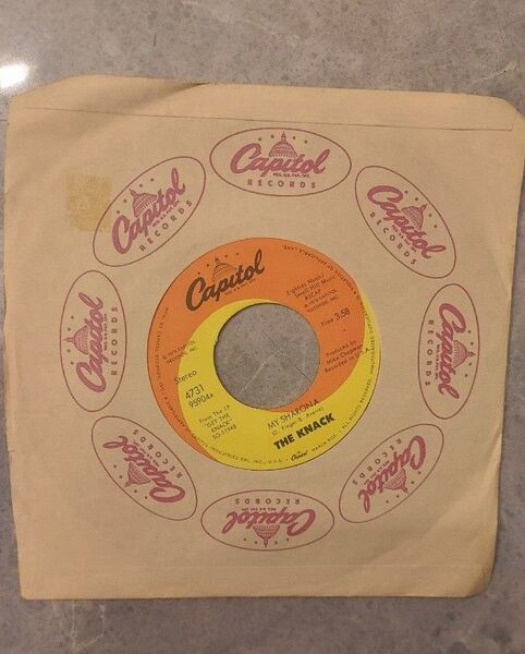 希少 Capitol Records THE KNACK