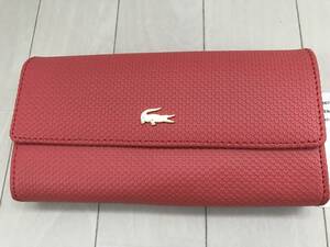 送料込 定価26,400円　新品☆LACOSTE ラコステ　 CHANTACO　 NF1567CE　長財布