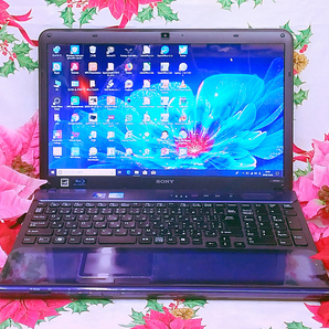 新型Window11搭載/極上品/超大人気/レア色VAIO/2世代Core-i5/ブルーレイ/Webカメラ付き/Bluetooth☆Office/便利なソフト多数/画像編集