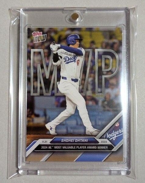 大谷翔平 - 2024 MLB Topps NOW Card OS-6 2024ナショナルリーグ満票MVP