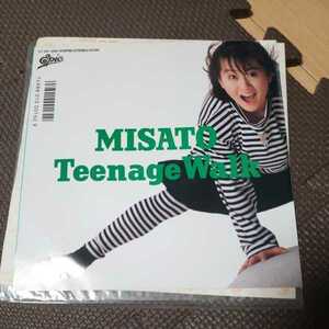 渡辺美里 Teenage walk レコード【円 同梱可能】【】※4