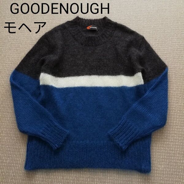 日本製 Gallery1950キッドモヘア モヘア ニット セーター GOODENOUGH グッドナイフ モヘヤ