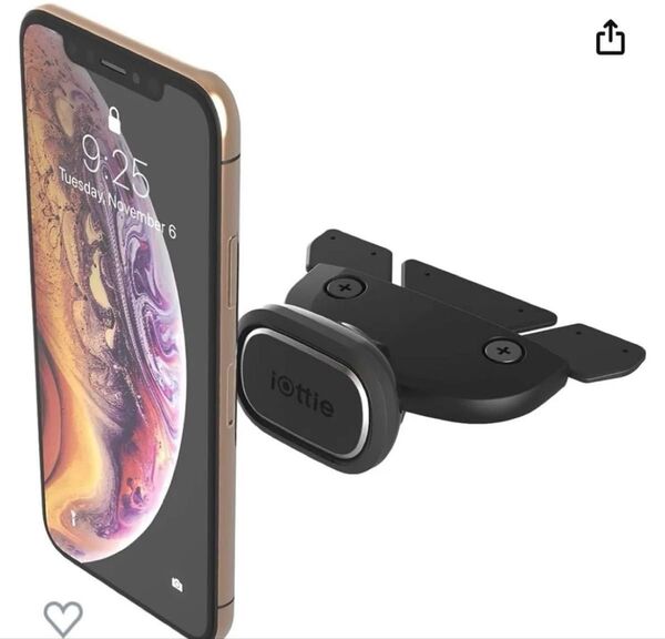 iOttie iTap 2 磁気CDスロットカーマウントホルダー クレードル iPhone/Samsung Galaxyに対応