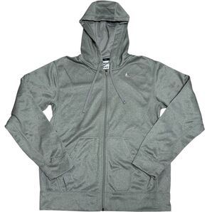 NIKE パーカー スウェット THERMA-FIT フルジップフーディ グレー
