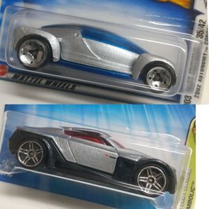 ホットウィール SYMBOLIC / GM AUTONOMY 2台セット