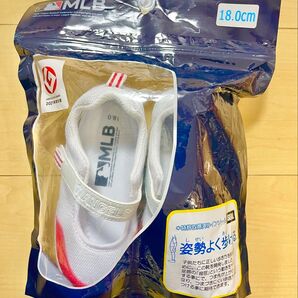 新品 MLB 上履き エンゼルス 18cm