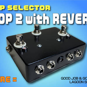 L2RE】LOOP 2 REVERSE《 反転:REV 2ループ ラインセレクター&リバース機能 》=RE=【 Loop/True-Bypass x2 + LOOP REVERSE 】 #LAGOONSOUND