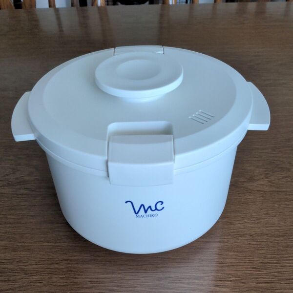 クック膳 ホワイト 電子レンジ 調理器 千葉真知子