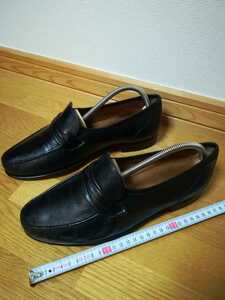 a Len * Ed monzBergano чёрный цвет. бизнес Loafer 27.5cm