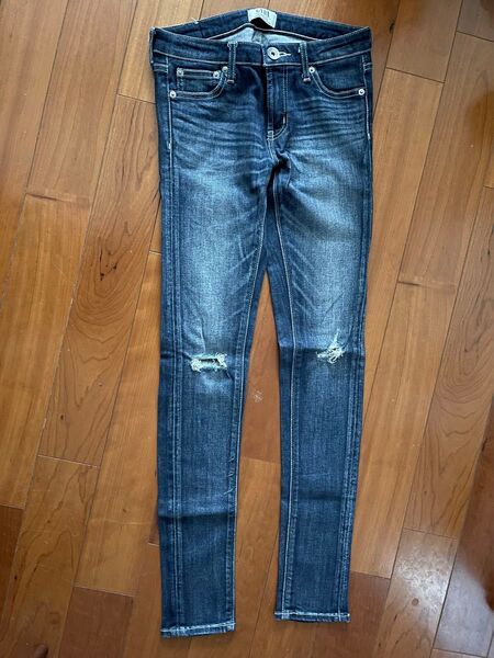 【GYDA】FIT Me Denim 071642424101ジェイダ/ サイズ : M ブルー スキニージーンズ