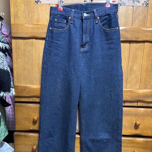 無印良品 ストレートジーンズ