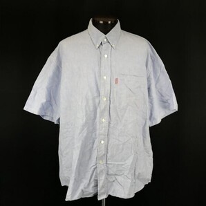 BONMARLEN/ボンマーレン★半袖シャツ【メンズ3L/青/ブルー】◆BG669