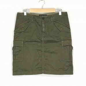 日本製★B&Y/ユナイテッドアローズ/UNITED ARROWS★ミニスカート【M/カーキ系】◆BF778