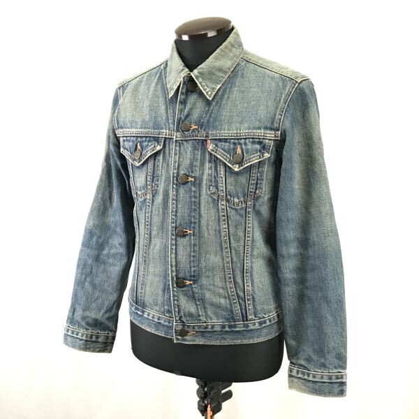 Made in Japan☆ビッグジョン/BIG JOHN☆デニムジャケット/ジージャン【メンズS/青/blue】Jackets/Jumpers◇mBH349
