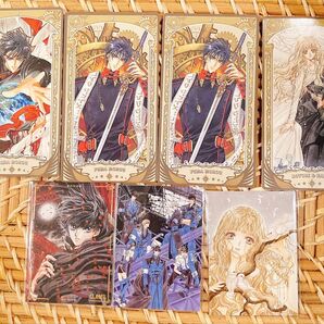 CLAMP展 エキシビションカード アルカナカード 台詞ステッカー 8点