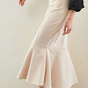 マーメイドライン ロングスカート