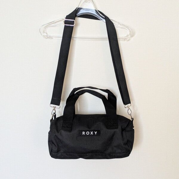 ROXY ロキシー ロキシーミニドラムバッグ 2WAYミニロールボストン ハンドバッグ 2way ショルダーバッグ
