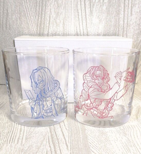 鬼滅の刃 描き下ろしイラストくじ ペアグラス