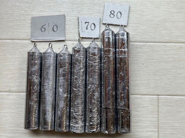 ホゴナマリ60号3個70号2個80号2個#新品