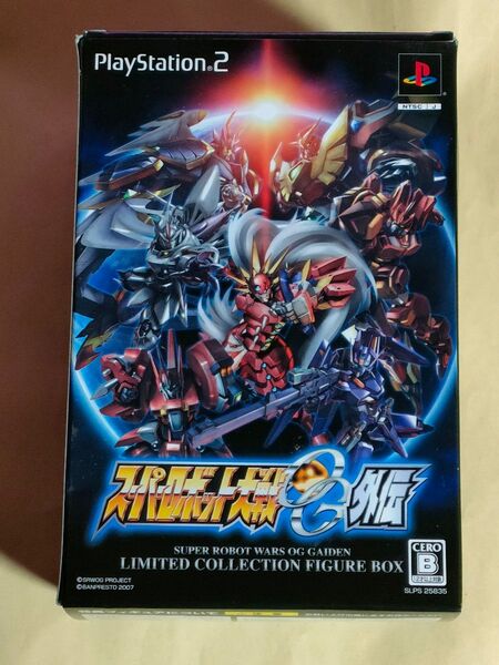 PS2 スーパーロボット大戦OG外伝 LIMITED COLLECTION FIGURE BOX 箱痛み PS2ソフト ART-1