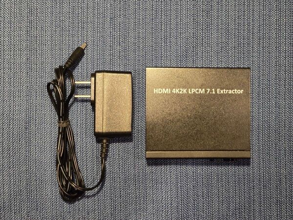 HDMI Audio Extractor アナログデコーダー 7.1ch