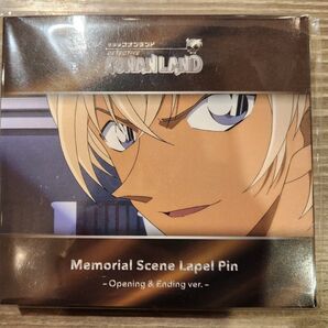 名探偵コナン コナンランド メモリアルシーンピンバッジセットD 安室透