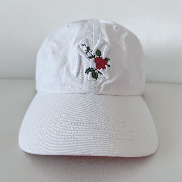 NY MLB Flagship Store購入レア正規品47 Brand Adjustableローズキャップ
