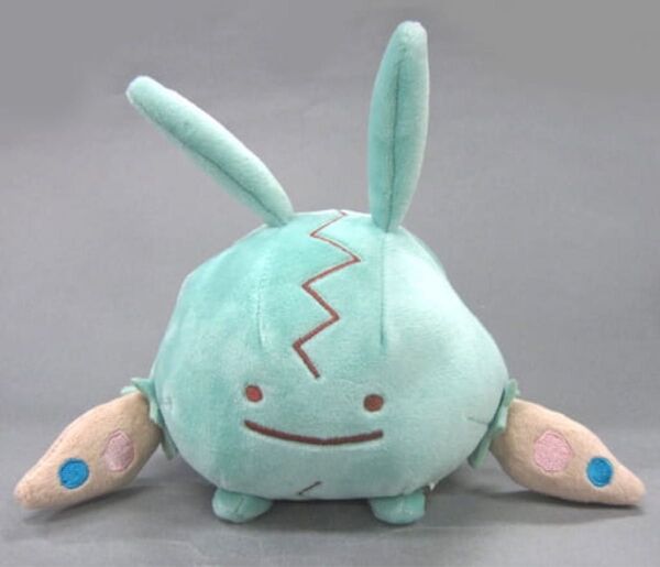 美品タグ付き 「へんしん!メタモン」シリーズ第6弾 ヤブクロン ぬいぐるみ