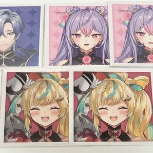 にストア 4周年記念 CP特典記念スクエアカード 4周年 みたらし団 5枚セット