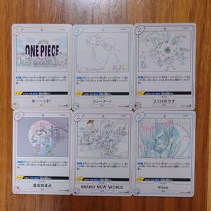 ワンピースカード イベント R コンプ 6枚セット アニメ25周年コレクション エクストラブースター 音楽