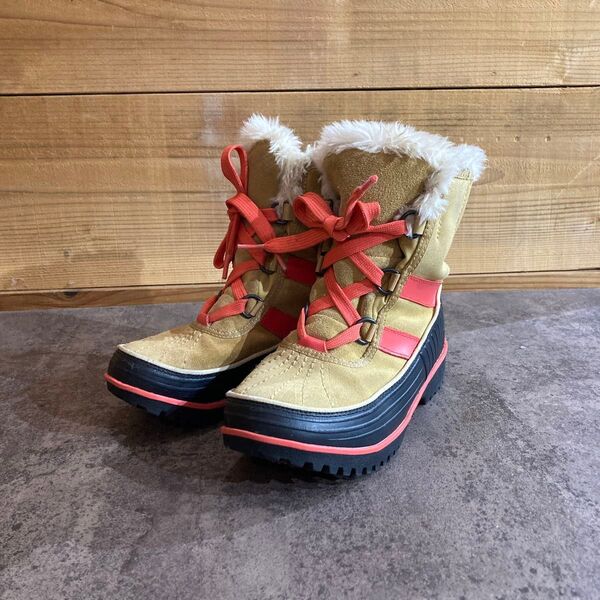 SOREL ソレル スノーブーツ ベージュ ウィンターブーツ 防寒