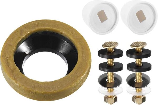 便器ワックスシールキット 便器ワックスリング ボルト付き 2個