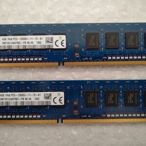 【中古品】DDR3-12800 DDR3-1600 4GB 2枚セット -229