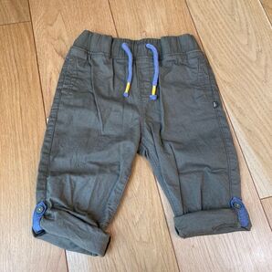 オバイビ パンツ カーキ 86