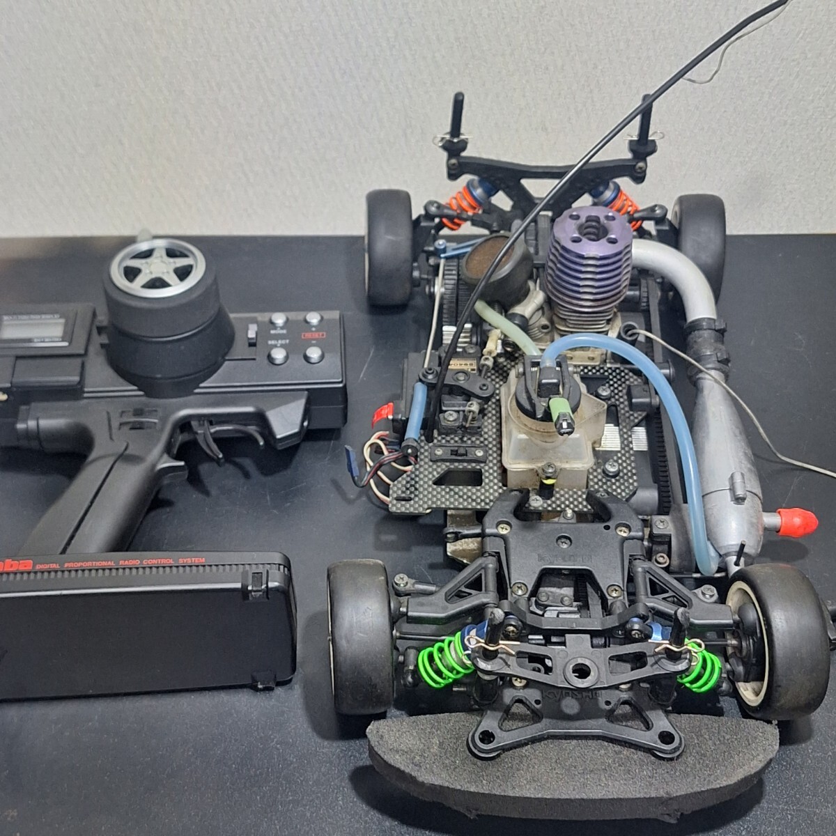 うのにもお得な Yahoo!オークション -「京商 エンジンカー」(シャーシ) (パーツ ホビーラジコン