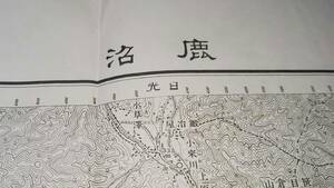  старая карта олень болото карта материалы 46×58cm Meiji 40 год измерение Meiji 43 год выпуск обратная сторона . олень болото . вписывание 