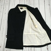 日本製★ユナイテッドアローズ★ウールコート【M/黒】UNITED ARROWS PINK LABEL◆J14_画像3