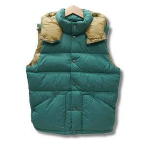 即決☆ノースフェイス キャンプシエラベスト GA/Lサイズ グリーン ダウン ベスト CAMP Sierra Vest ND92231 国内正規品 緑 防寒 アウター
