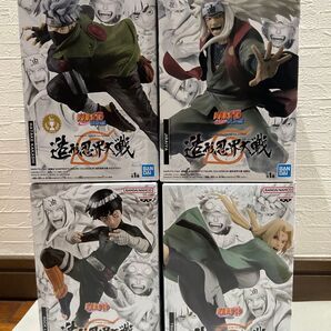 NARUTO-ナルト- 疾風伝 BANPRESTO FIGURE COLOSSEUM 造形忍界大戦 4点