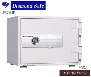 H30 new goods diamond safe key type small size fire-proof safe home use fire-proof safe diamond safe Honshu ( Yamaguchi prefecture excepting )/ Shikoku / Kyushu limitation free shipping low in the price bargain 