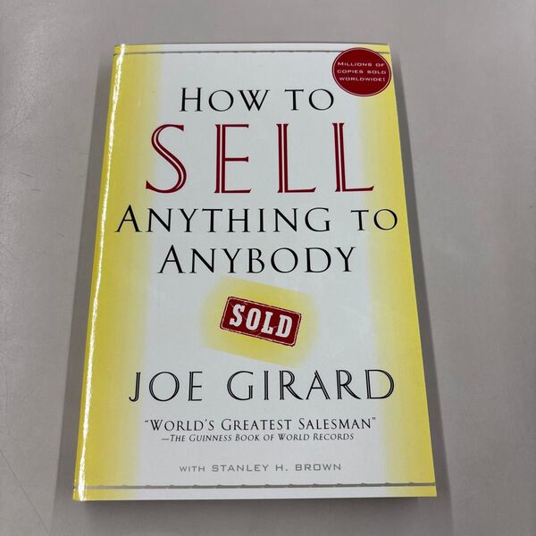 【新品】How to Sell Anything to Anybody (Paperback New ed)営業本
