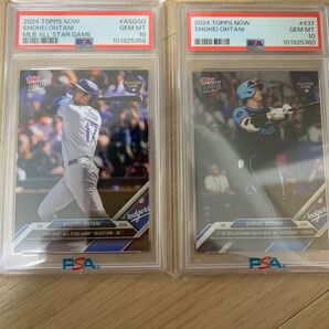 【連番】 大谷翔平 PSA10 TOPPS NOW オールスター