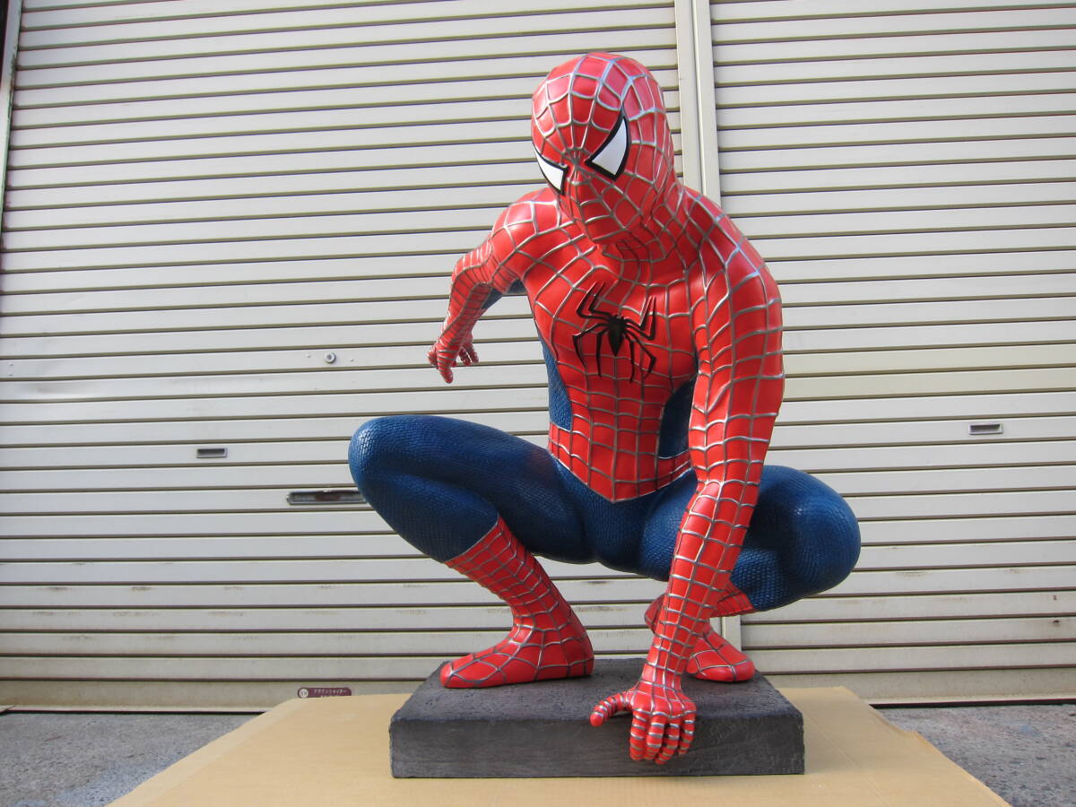 Yahoo!オークション -「スパイダーマン等身大フィギュア Yahoo!オークション -「スパイダーマン等身大フィギュア