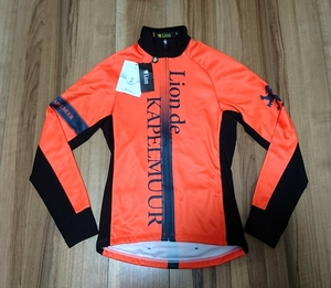 Новый Lion de Kapelmuur Rione Capel Mule Racing Thermo Jacket Shine Shine Orange XS Cycle Jersey