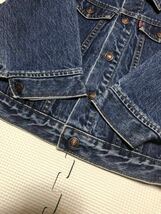 Levi's リーバイス 74027 ジージャン デニムジャケット S キッズ_画像6